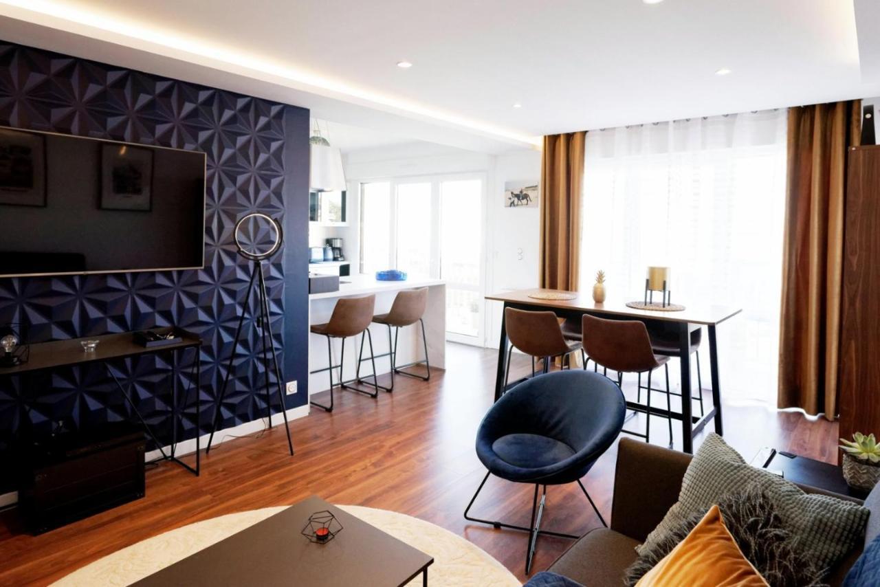 Le Luxe & Votre Vue Mer A Ouistreham Riva Bella Luaran gambar