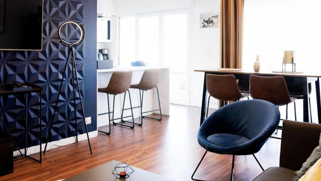 Le Luxe & Votre Vue Mer A Ouistreham Riva Bella Luaran gambar