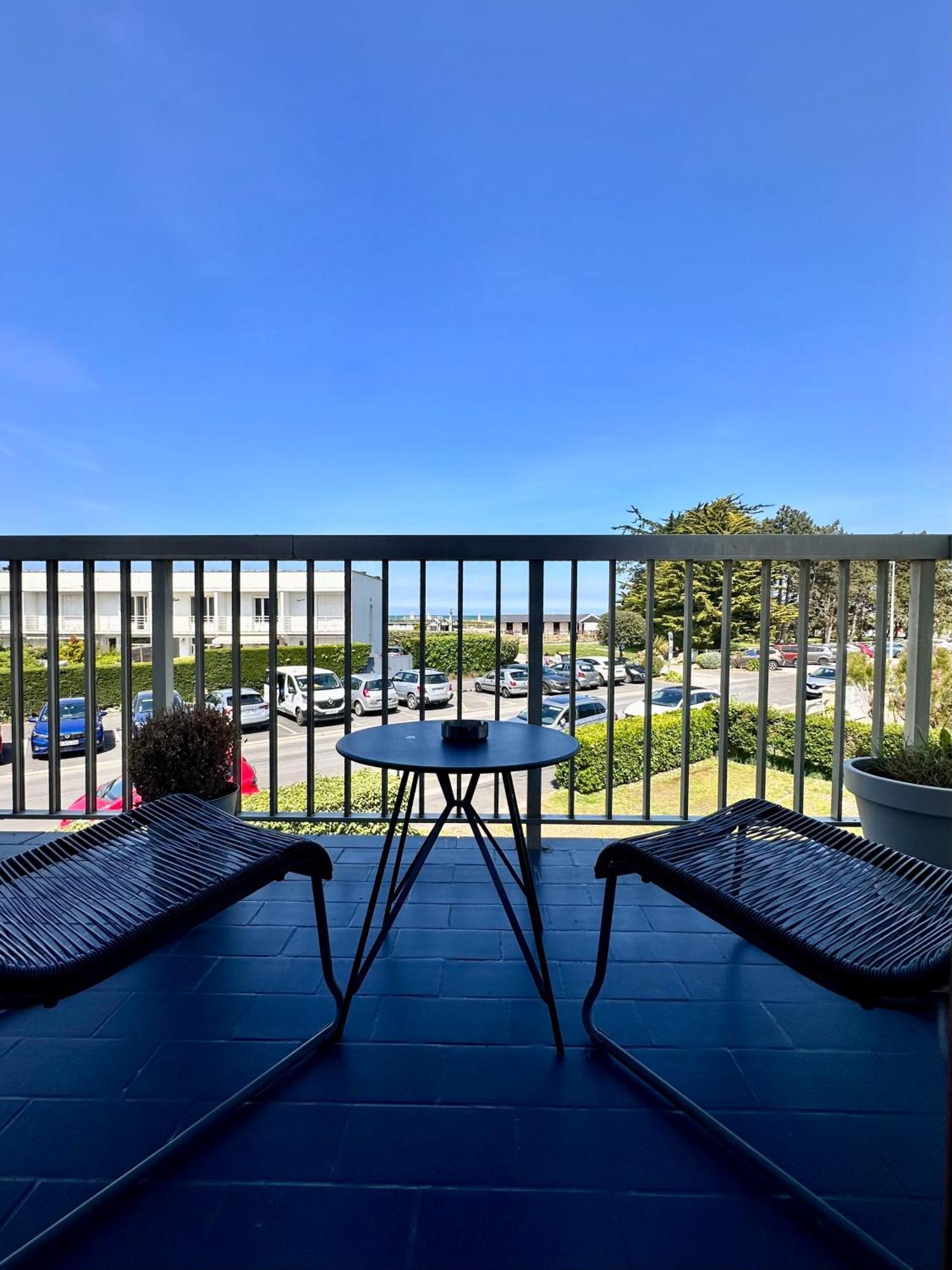 Le Luxe & Votre Vue Mer A Ouistreham Riva Bella Luaran gambar